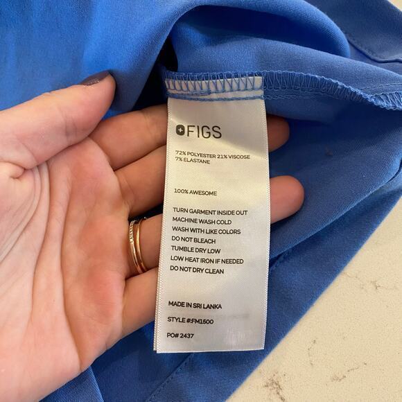 Figs Leon Three-Pocket Scrub Top Men's‎ size XS - Picture 5 of 5